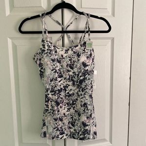 Gaiam workout tank top with built in sports bra